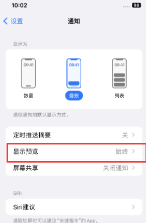 盐山苹果售后维修中心分享iPhone手机收不到通知怎么办 