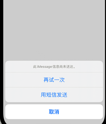 盐山apple维修iPhone上无法正常发送iMessage信息