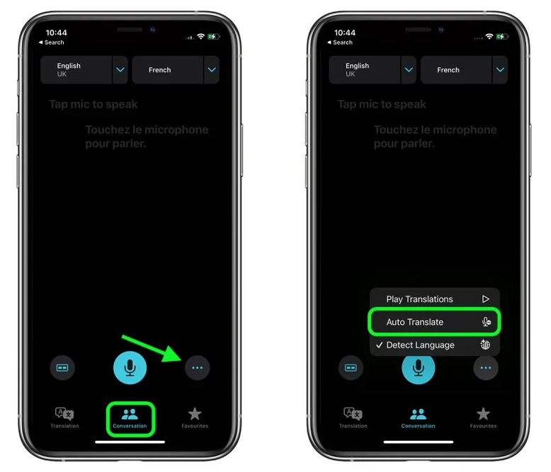 盐山苹果手机维修分享iOS 15 “翻译” App 新改进 